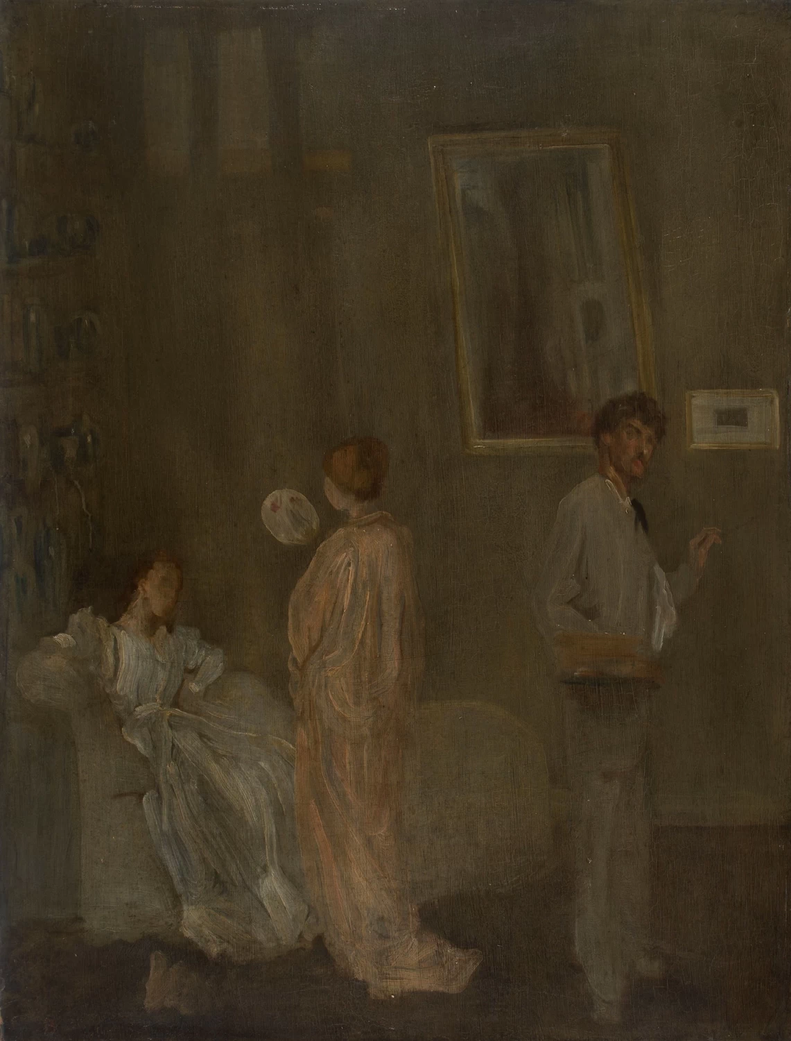 Ames McNeill Whistler - Nello studio dell'artista, Dublin City Gallery, The Hugh Lane